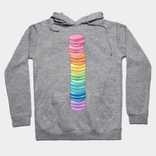 Rainbow Macaron Stack Hoodie